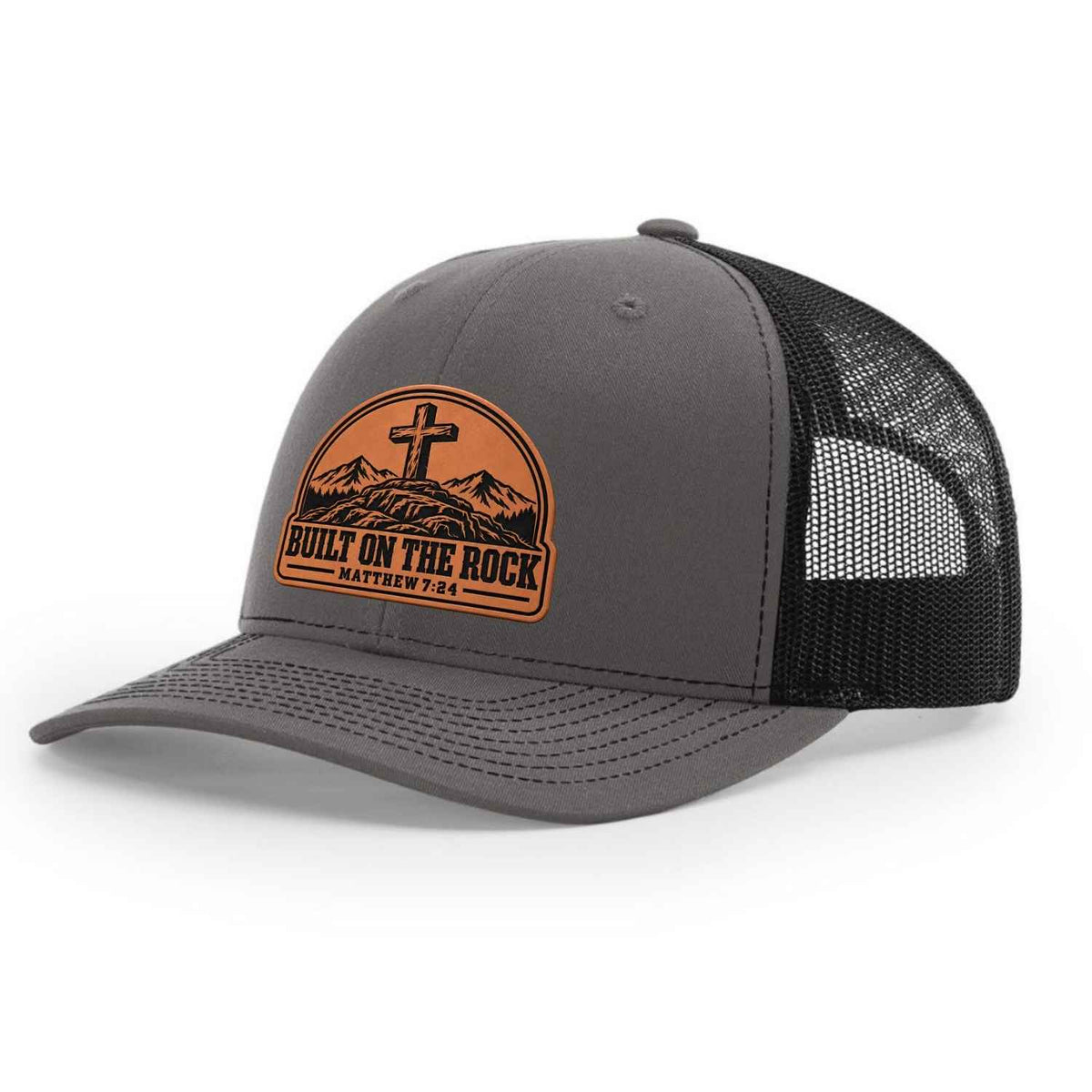 Built on the Rock Matthew 7:24 Hat