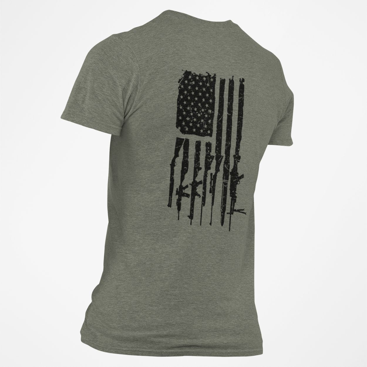 gun flag shirt