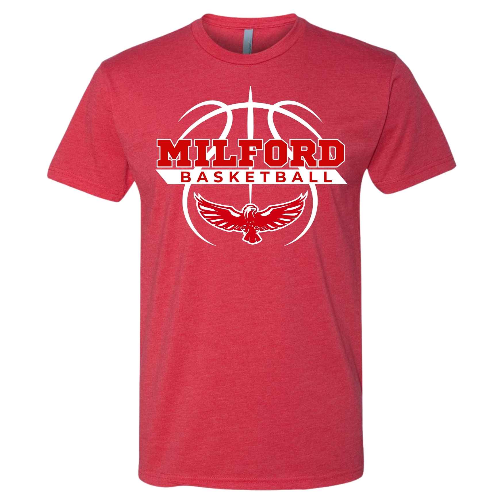 Milford Eagles Basketball T-Shirt