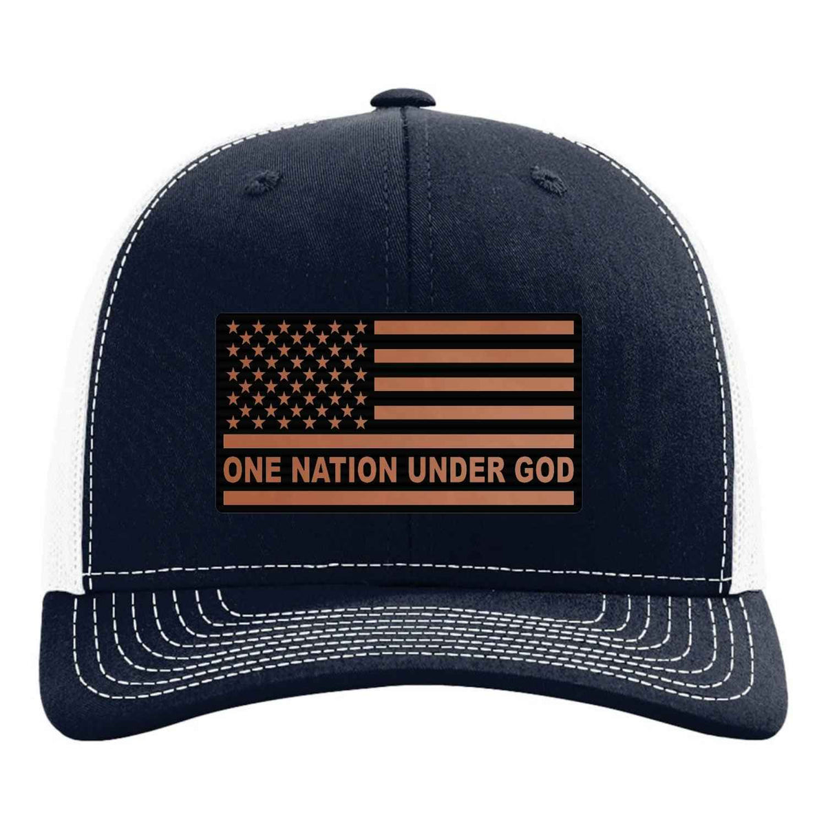 One Nation Under God American Flag Hat