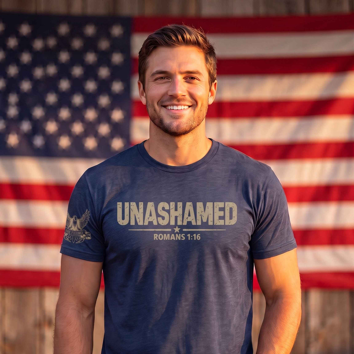 Unashamed Romans 1:16 T-Shirt