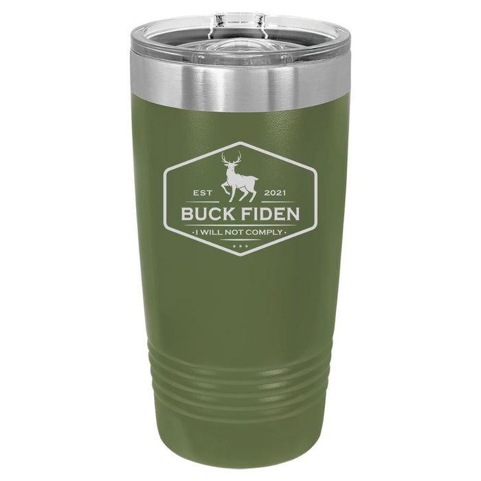 Buck Fiden Engraved Tumbler - Base Kreations