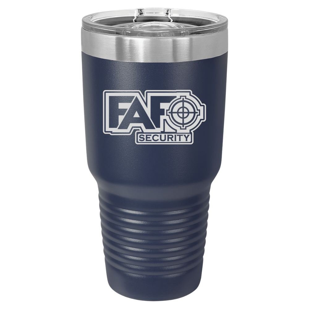 FAFO Security Engraved Tumbler - Base Kreations