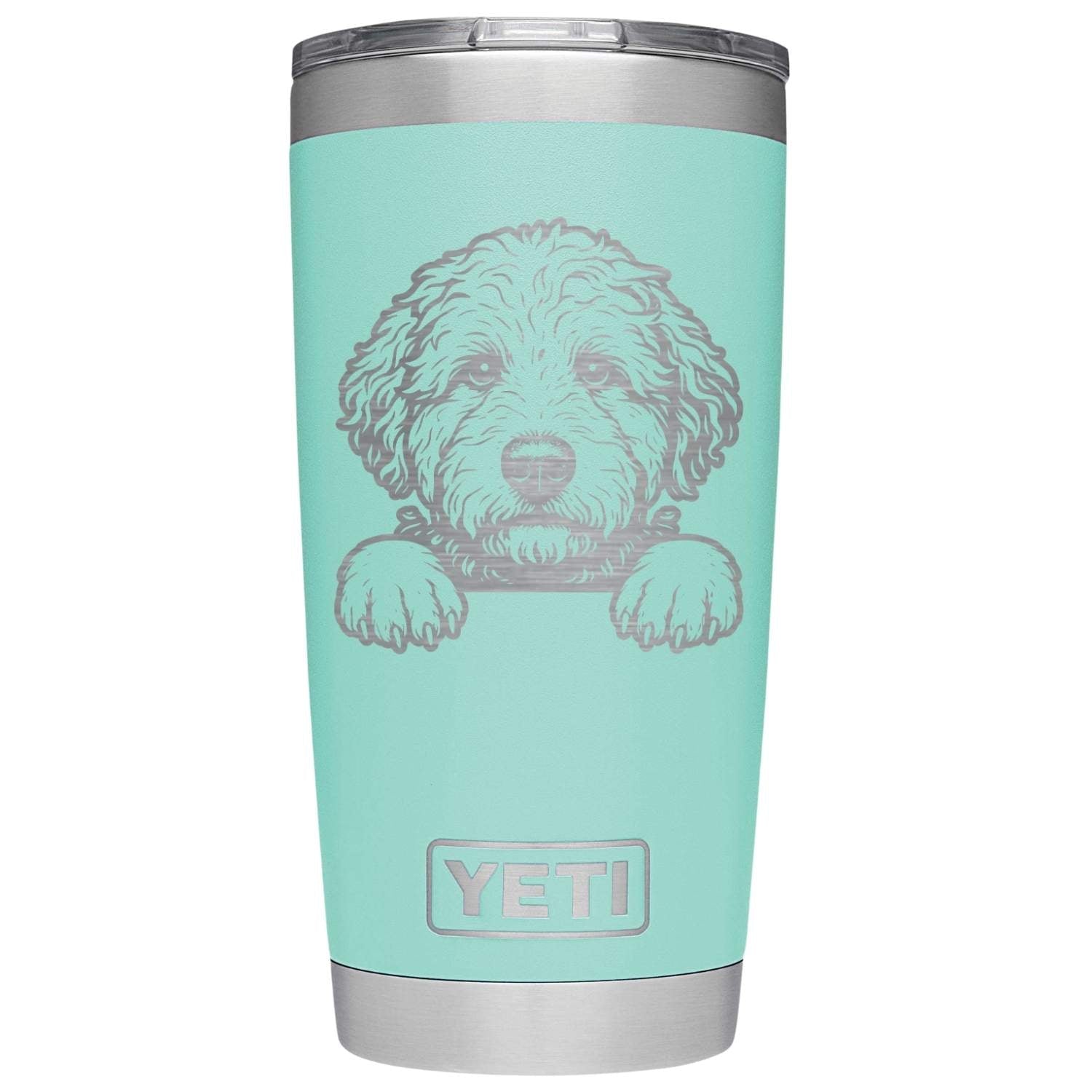 Goldendoodle Laser Engraved Yeti Tumbler - Base Kreations