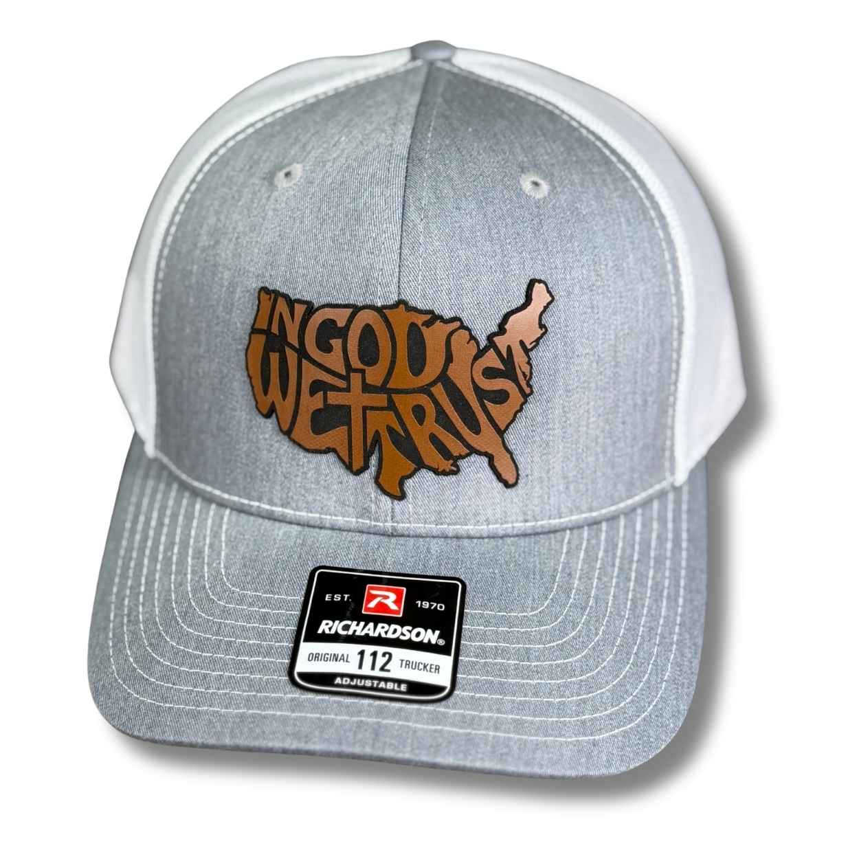 In God We Trust USA Map Hat - Base Kreations
