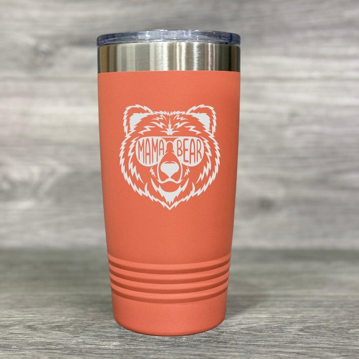 Mama Bear Engraved Tumbler - Base Kreations