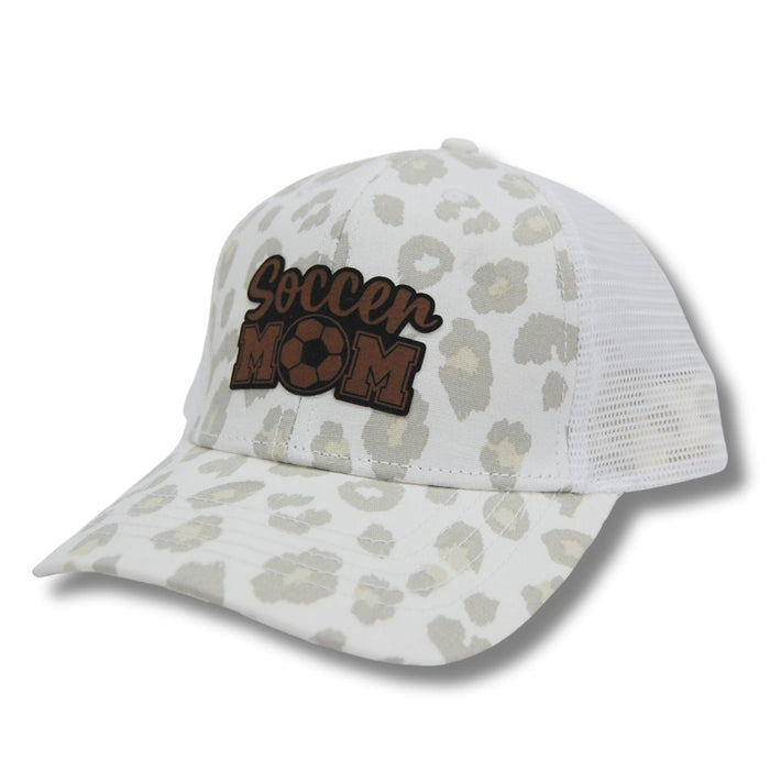 Soccer Mom Ponytail Trucker Hat - Base Kreations