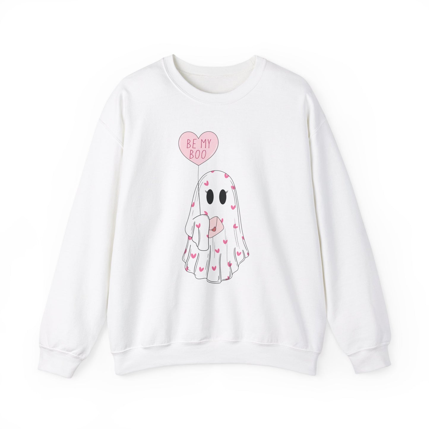 Be My Boo Ghost Valentine Crewneck Sweatshirt