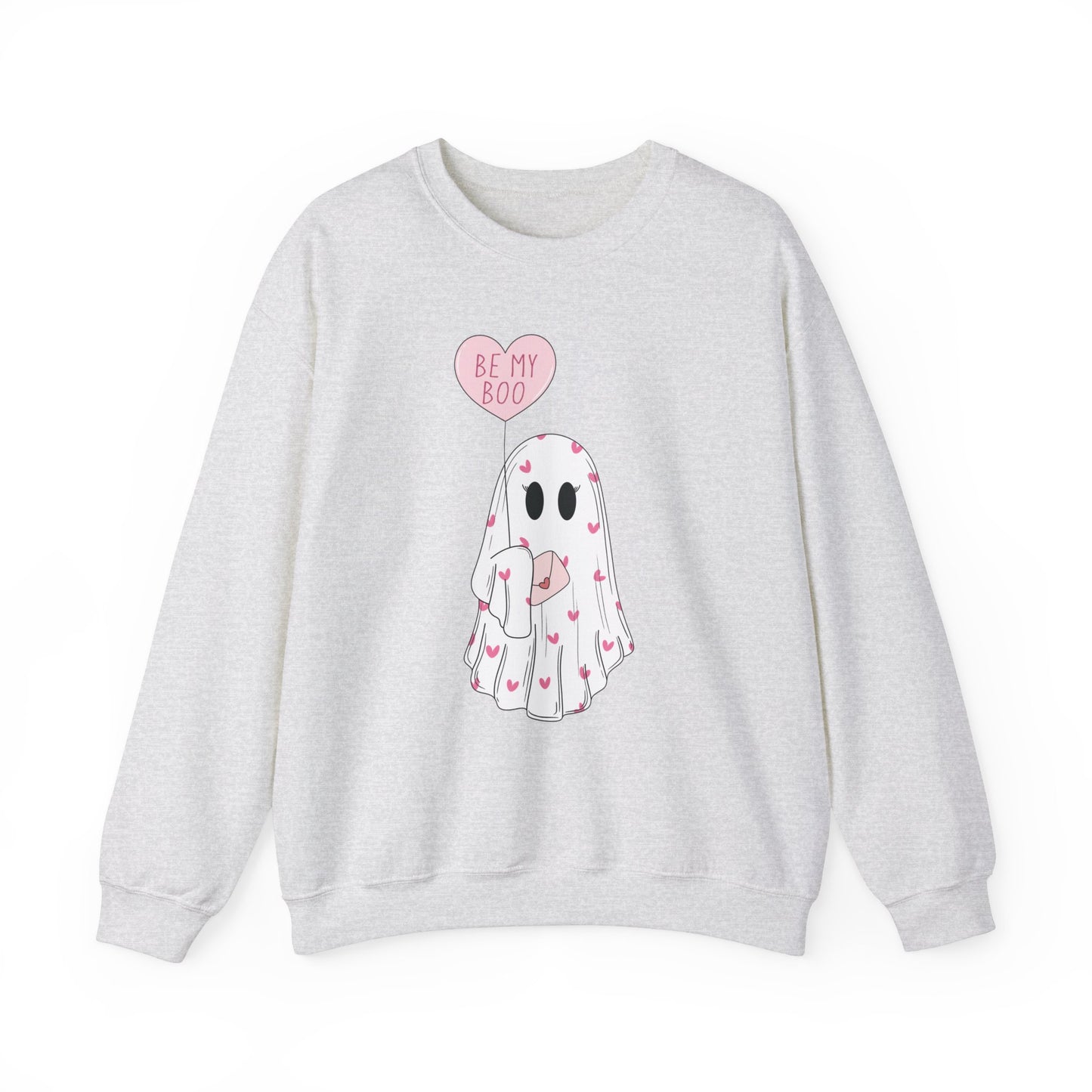 Be My Boo Ghost Valentine Crewneck Sweatshirt