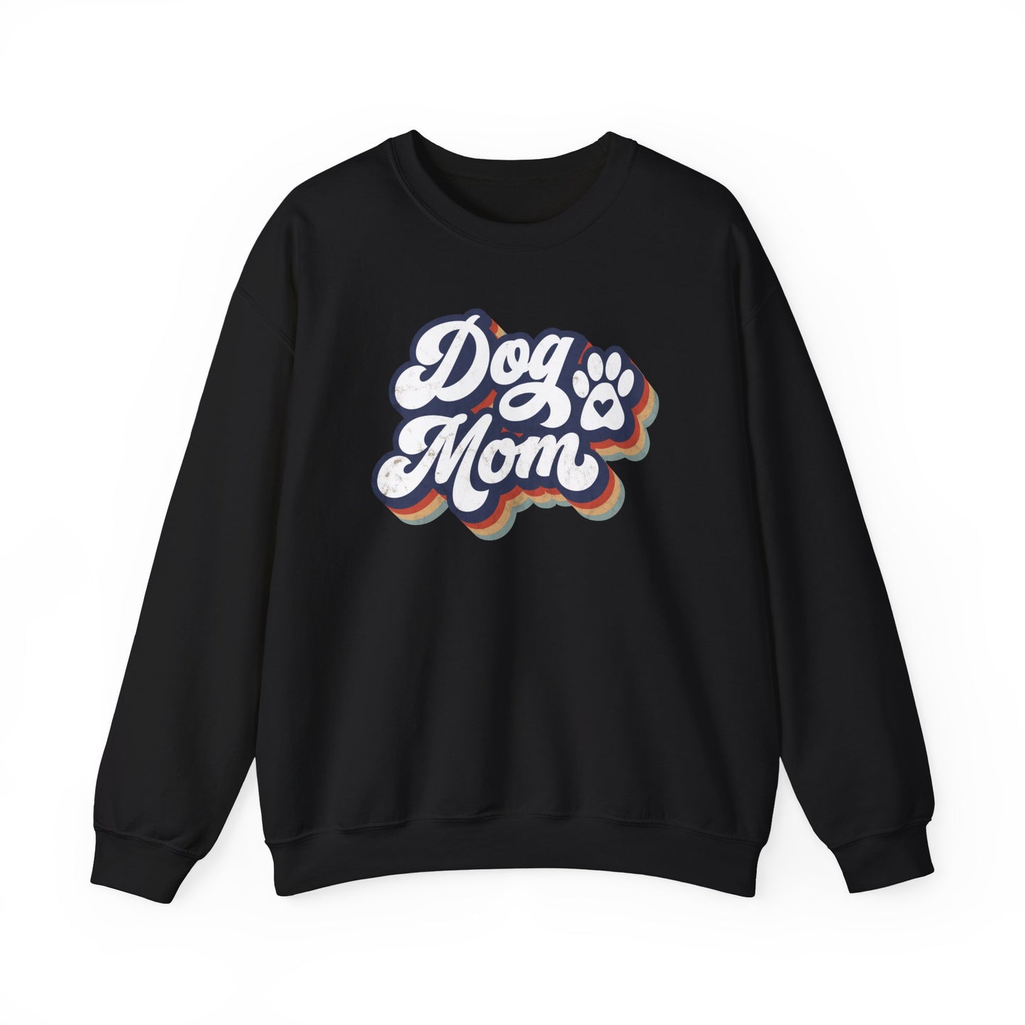 Dog Mom Retro Crewneck Sweatshirt