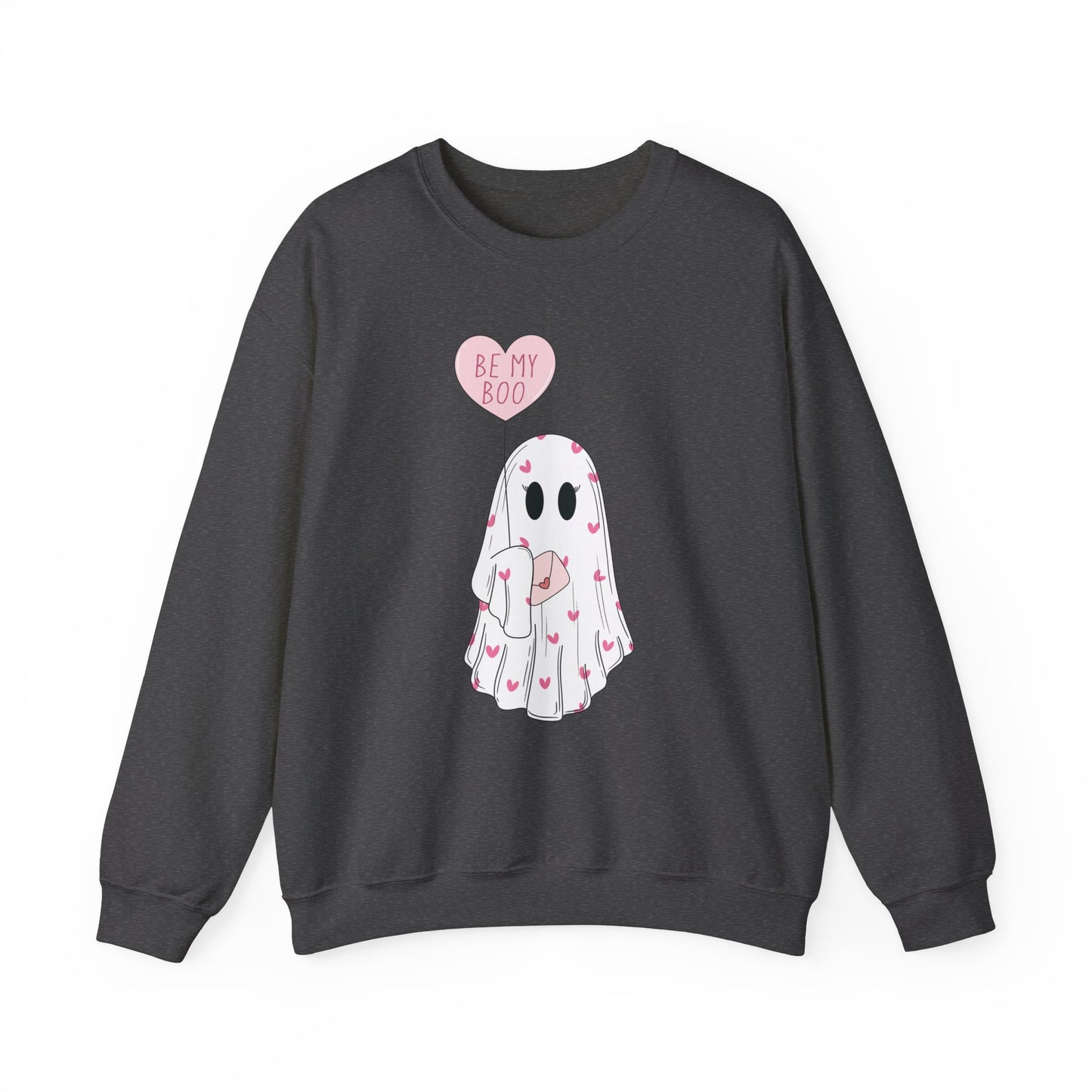 Be My Boo Ghost Valentine Crewneck Sweatshirt