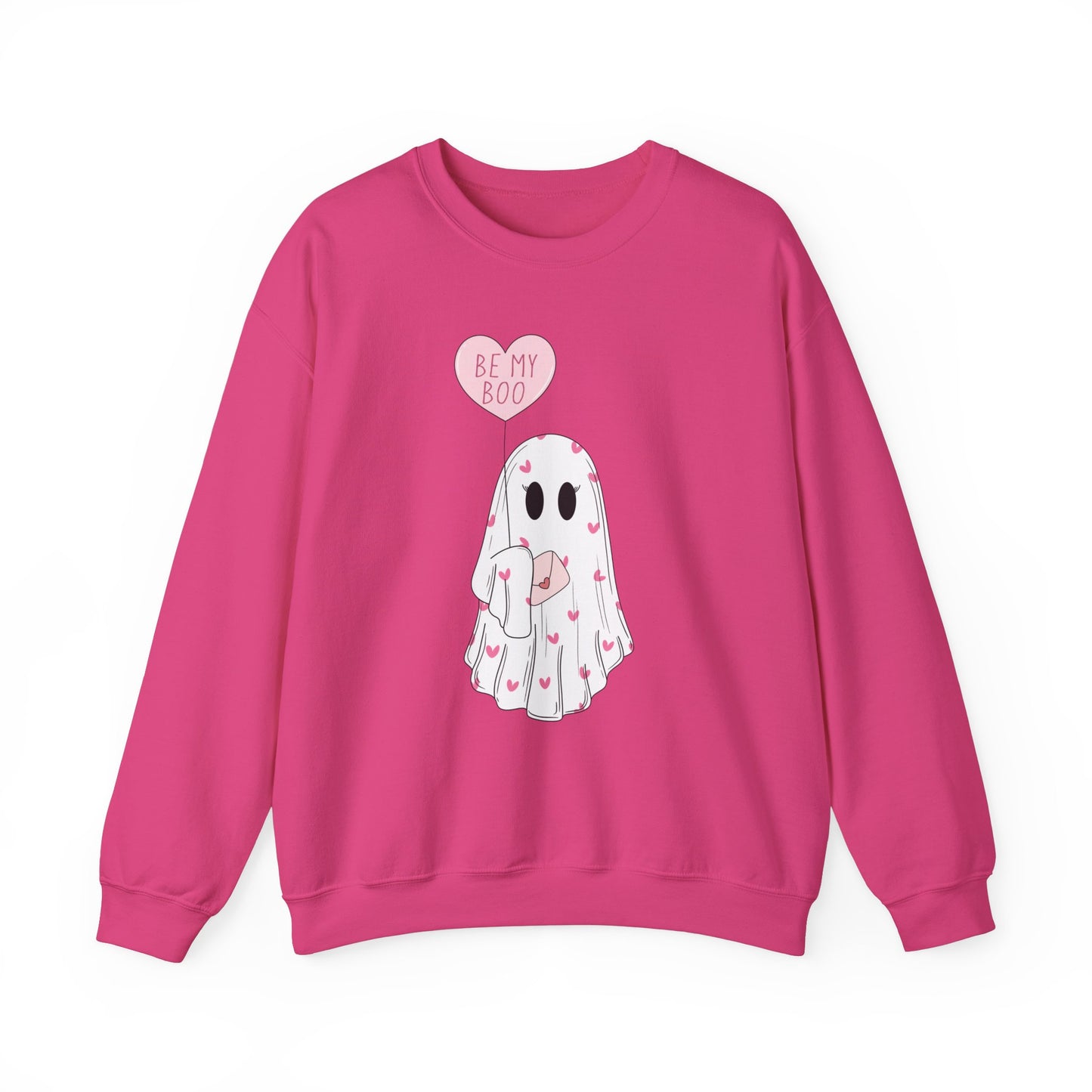 Be My Boo Ghost Valentine Crewneck Sweatshirt