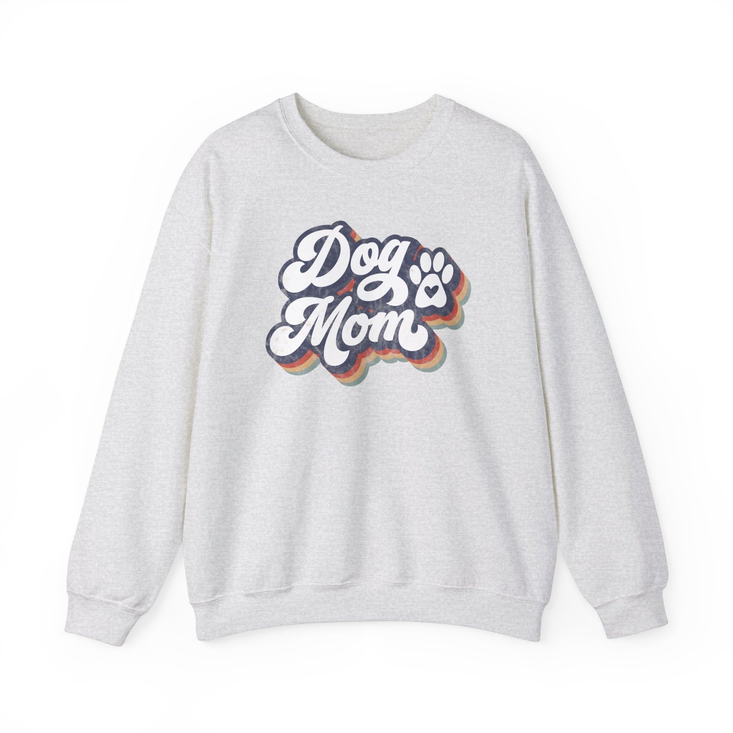 Dog Mom Retro Crewneck Sweatshirt