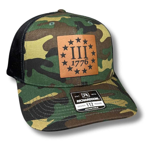 3 Percenters 1776 Patch Hat - Base Kreations