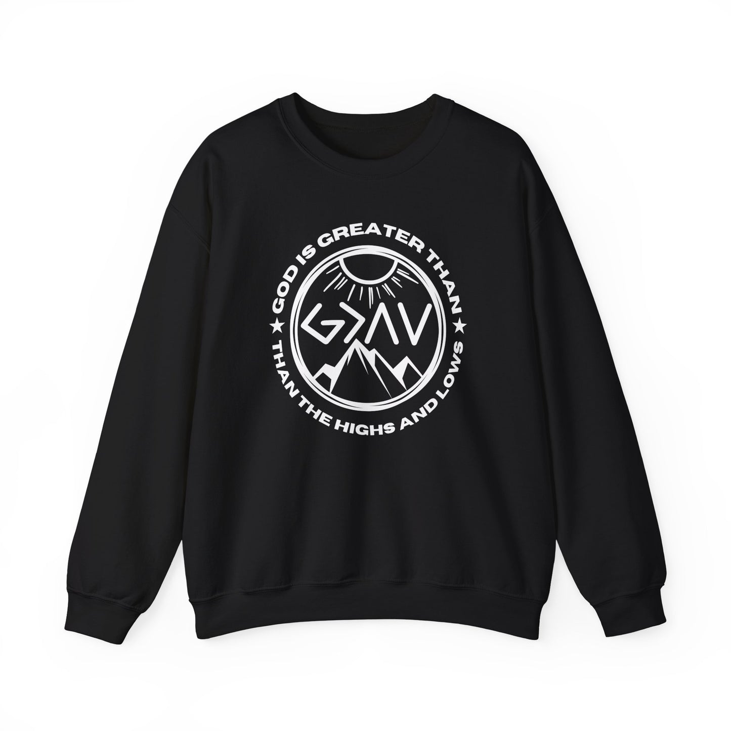 God Is Greater Than The Highs and Lows Crewneck Sweatshirt