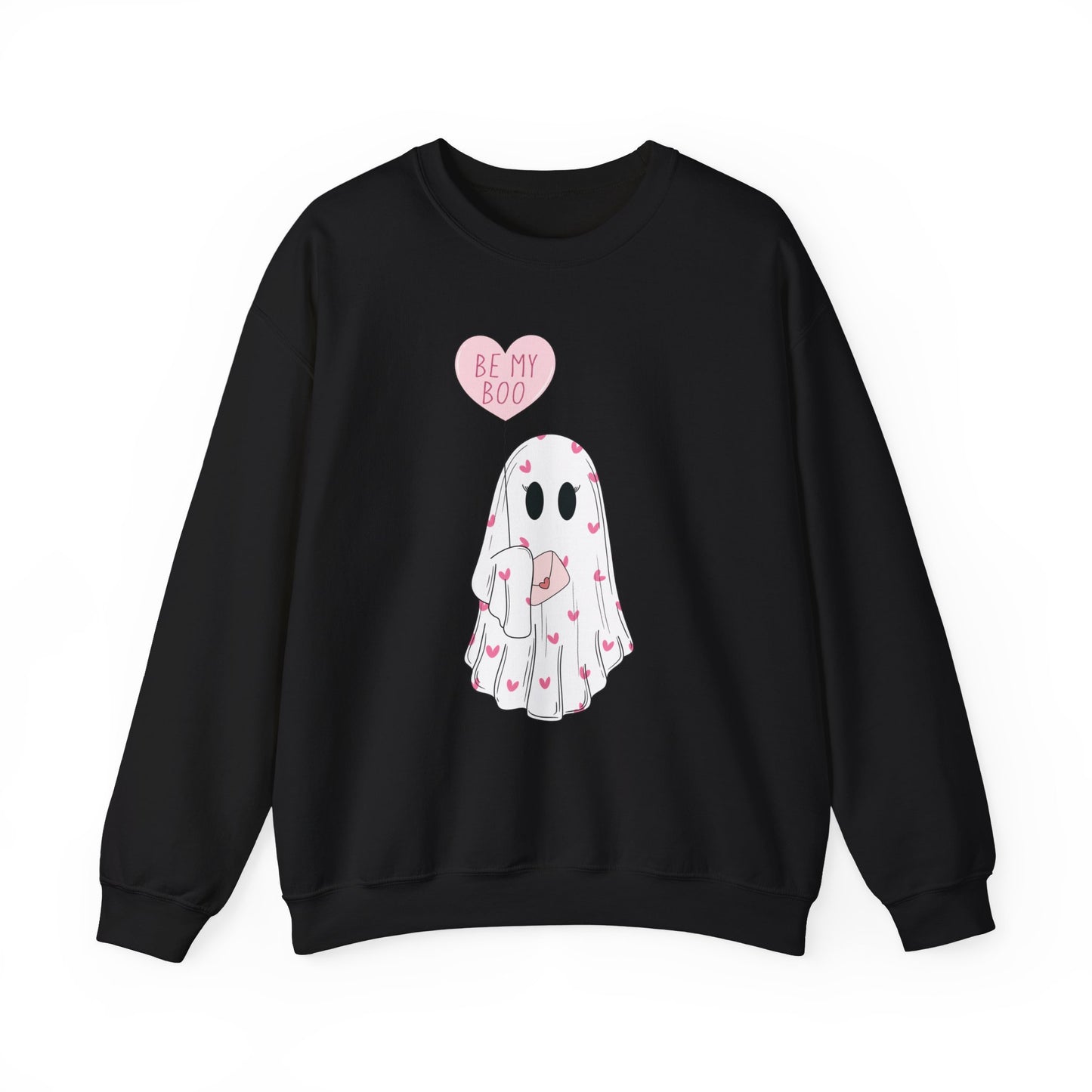 Be My Boo Ghost Valentine Crewneck Sweatshirt