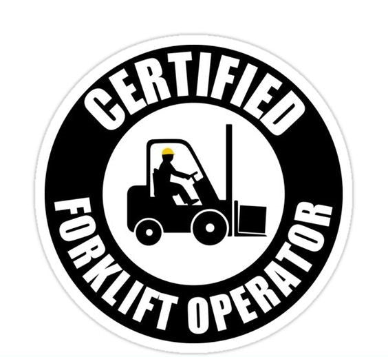 Certified Forklift Operator Hat