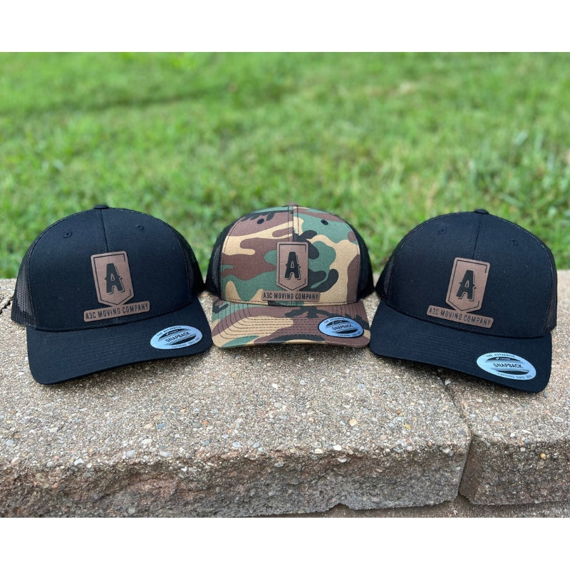 Custom Logo Leather Patch Hat