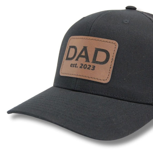 Dad Est 2023 hat Personalized year papaw papa new dad hat funny hat gifts for dad fathers day gift idea FLEXFIT (1) WEBSITE RESIZED