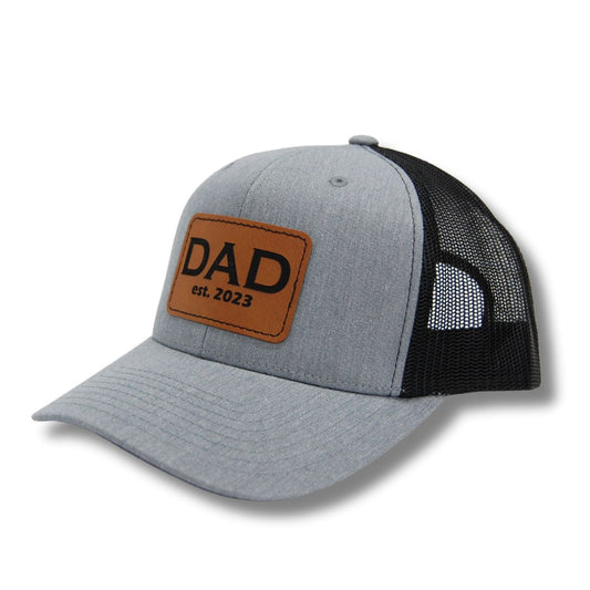 Dad Est 2023 hat Personalized year papaw papa new dad hat funny hat gifts for dad fathers day gift idea (2)