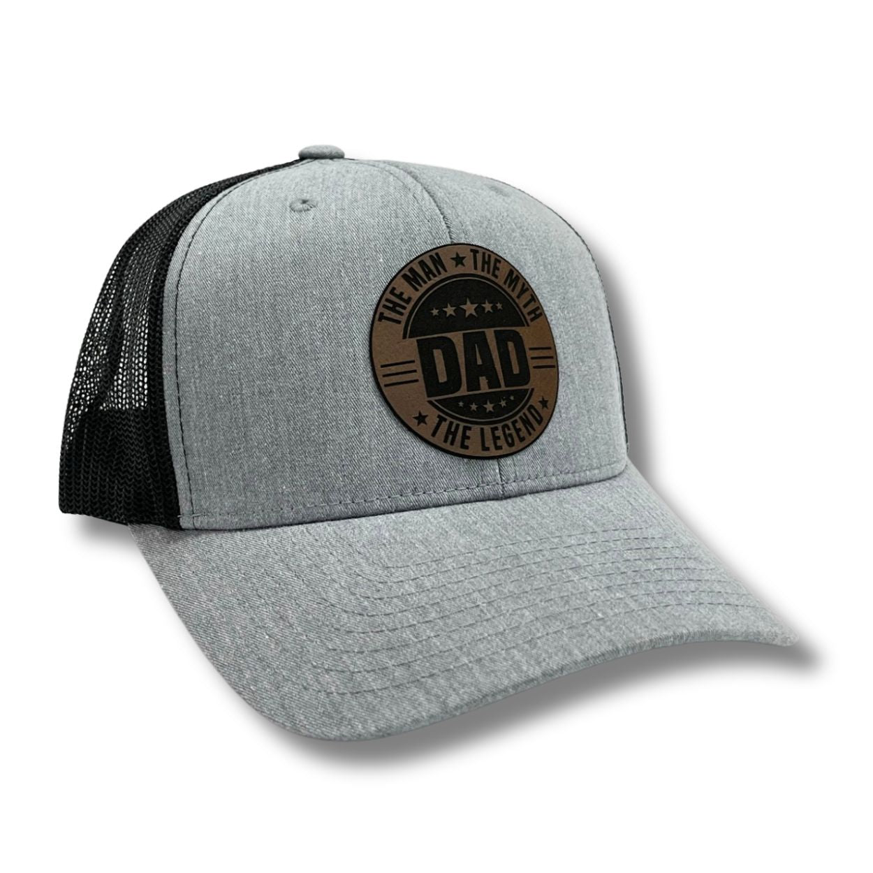 Dad The Man The Myth The Legend Patch Hat gifts for him dad hat