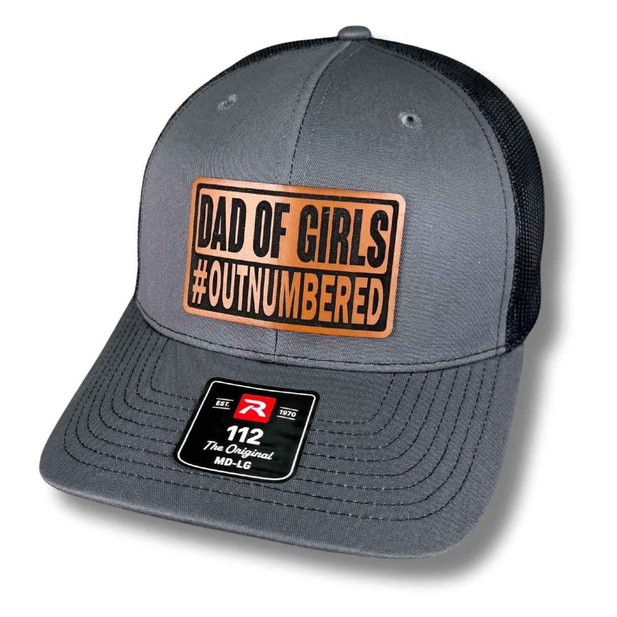 Dad of Girls #Outnumbered Snapback Hat