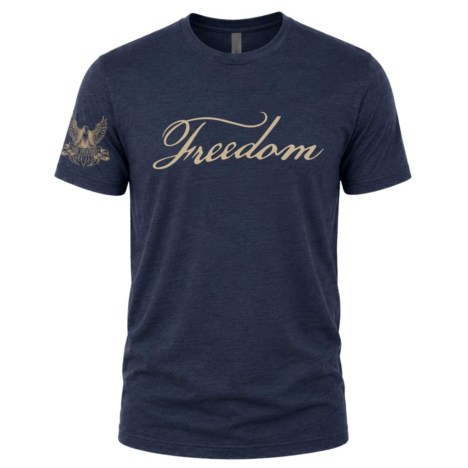 Freedom Script Patriotic T-Shirt
