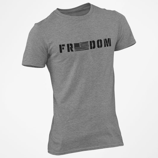 Freedom Flag T-Shirt Patriotic Tee