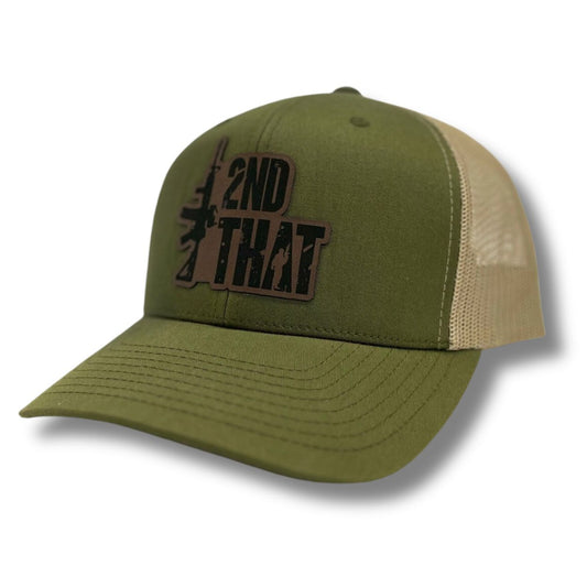 I 2nd That Patch Hat Snapback Gun 2nd Amendment Rifle  patriotic hat punisher hat patriotic apparel