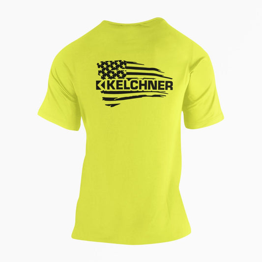Kelchner USA Flag High Vis Tee