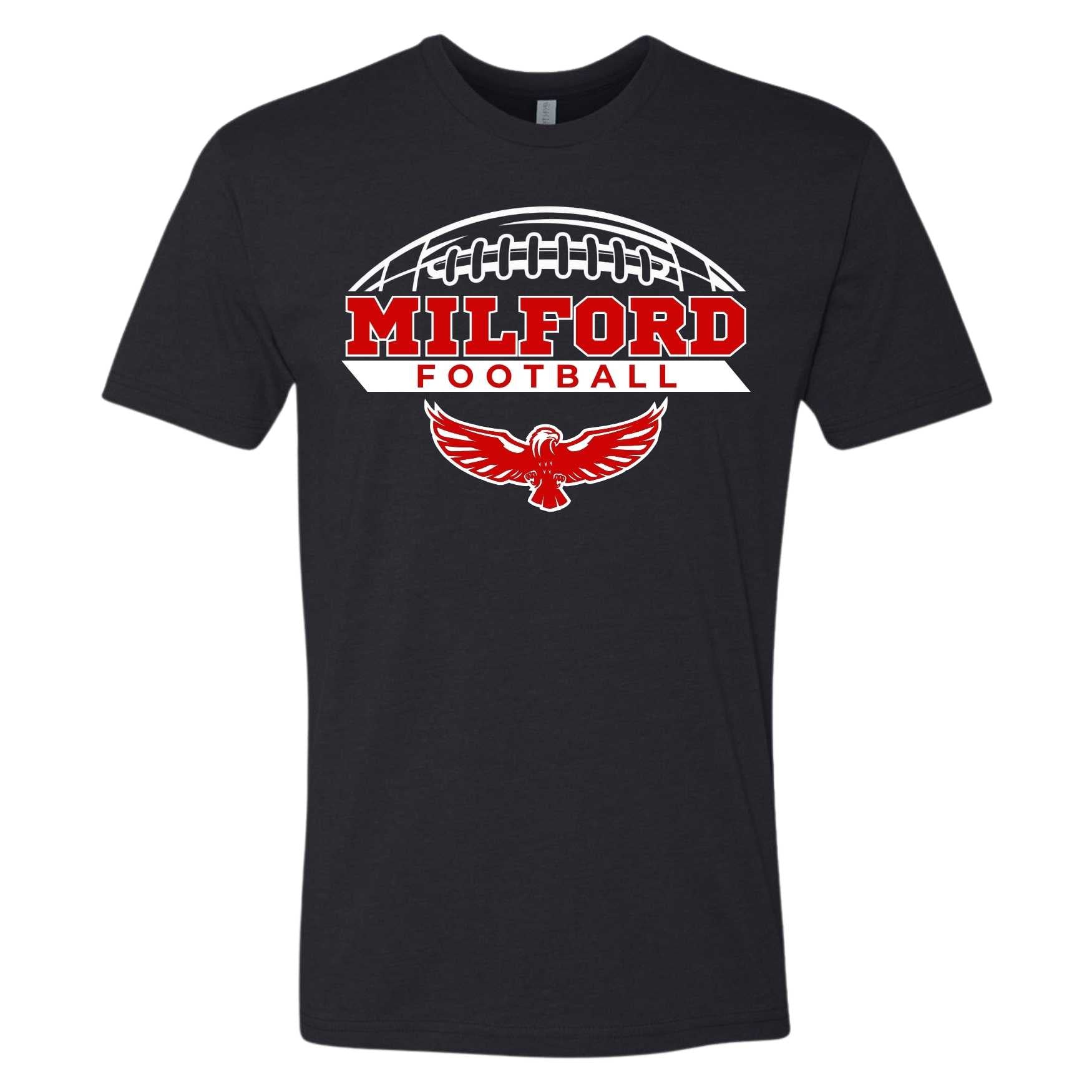 Milford Eagles Football T-Shirt