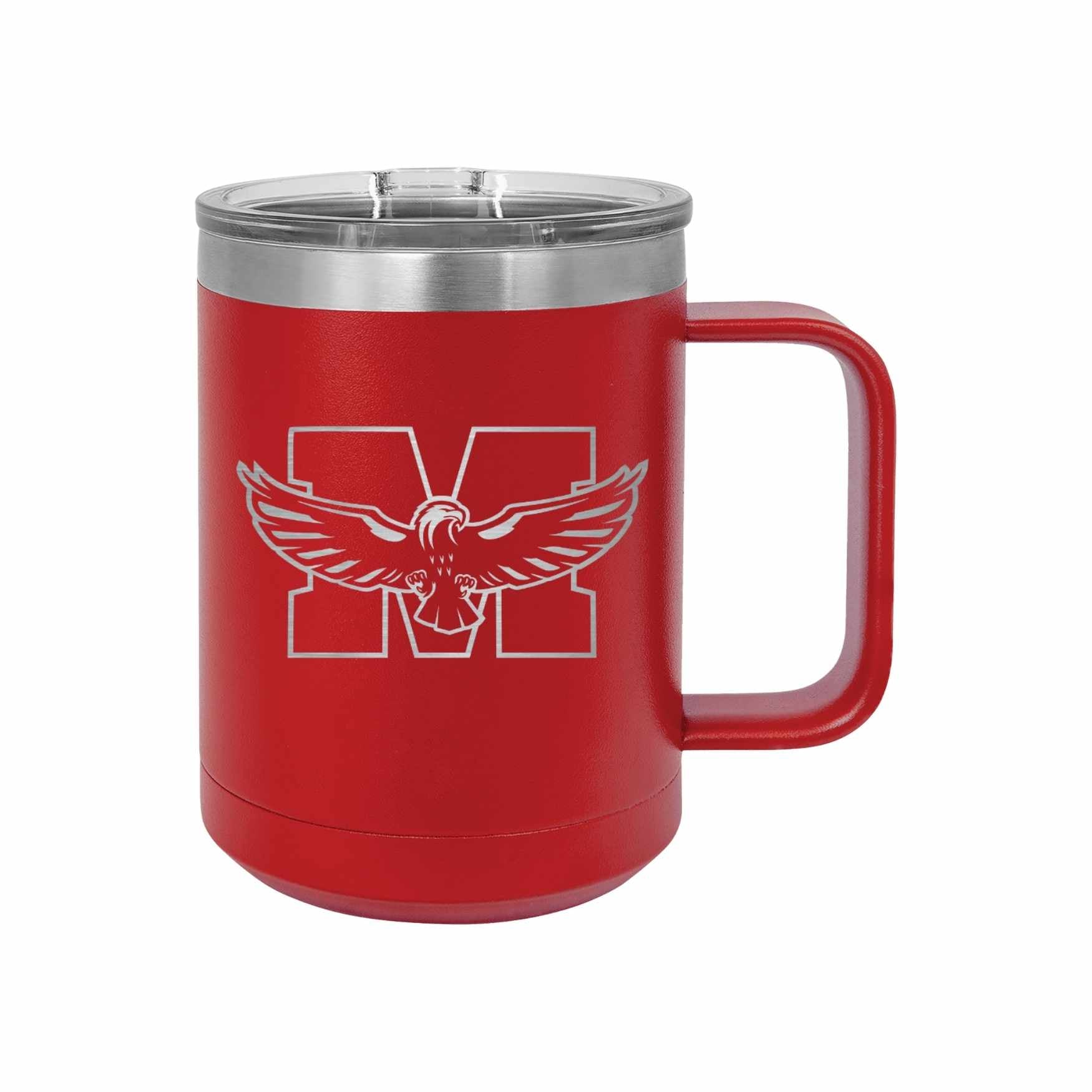 Milford Eagles Laser Engraved Tumbler or Mug