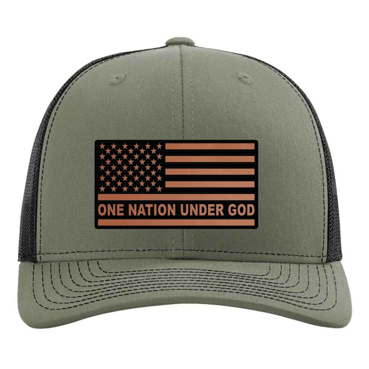 One Nation Under God American Flag Hat