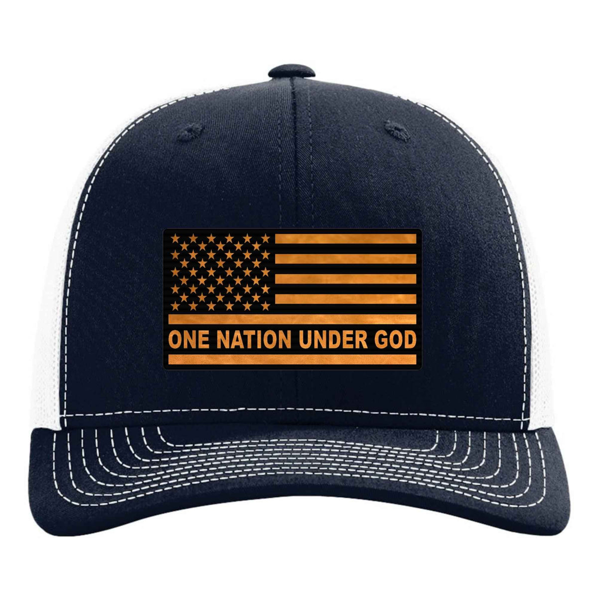 One Nation Under God American Flag Hat