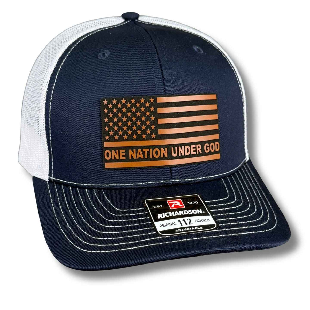 One Nation Under God American Flag Hat