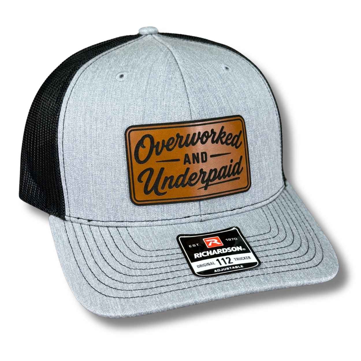 Overworked and Underpaid Snapback Hat