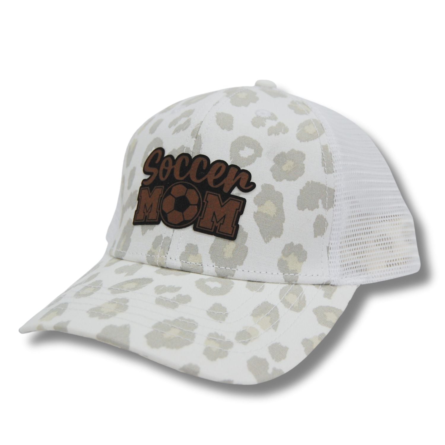 Soccer Mom Patch Hat Ponytail Cap