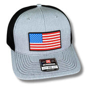 American Flag PVC Patch Hats - Base Kreations