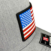 American Flag PVC Patch Hats - Base Kreations