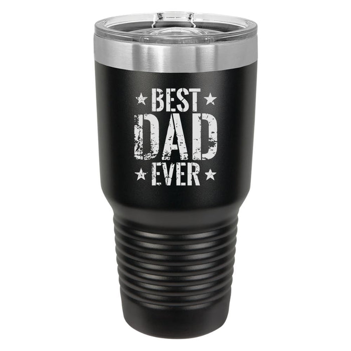 Best Dad Ever Engraved Tumbler - Base Kreations