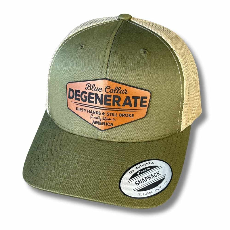 Blue Collar Degenerate Hat - Base Kreations