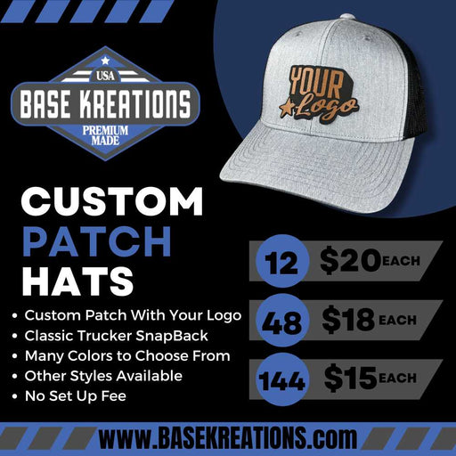Custom Patch Hats - Base Kreations