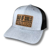 Dad of Girls #Outnumbered Patch Hat - Base Kreations