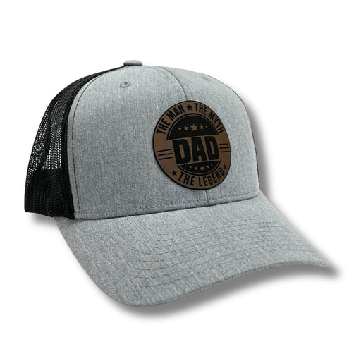 Dad, The Man, The Myth, The Legend Snapback Trucker Hat - Base Kreations