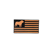 Dog Breed Silhouette American Flag Patch Hats - Base Kreations