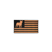 Dog Breed Silhouette American Flag Patch Hats - Base Kreations