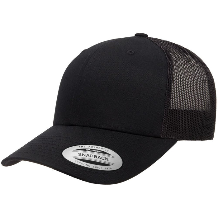 thumbnail interactive-video image 1 of KOLWOVEN Dad Est 2024 Trucker Hat - Leather Patch Baseball Cap For New Fathers Gift 1 of 14