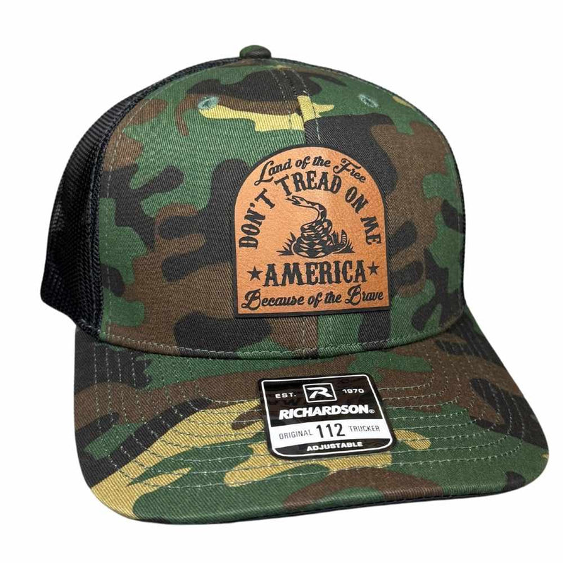 Don't Tread on Me Patch Hat - Base Kreations