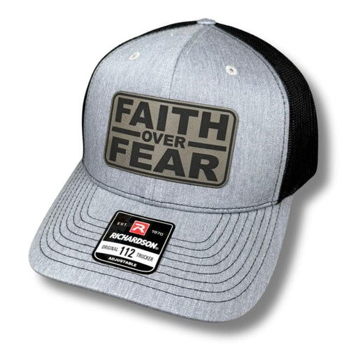 Faith over Fear Patch Hat - Base Kreations