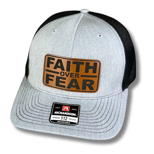 Faith over Fear Patch Hat - Base Kreations